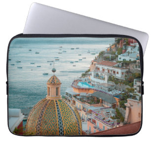 Küstenlinie Positano, Amalfi Coast, Italien Laptopschutzhülle