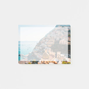 Küstenlinie Positano Italien, Cliffside Village Post-it Klebezettel