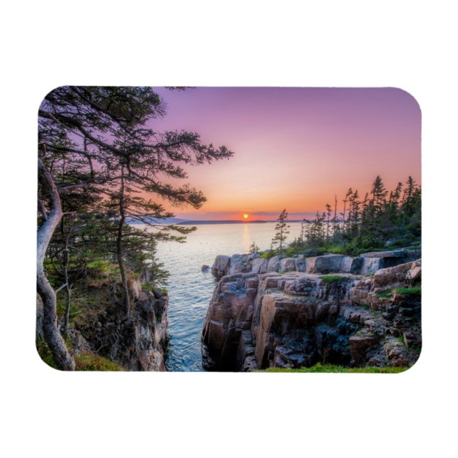 Küstenlinie | Ravens Nest Acadia Nationalpark Main Magnet (Horizontal)