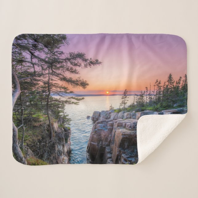 Küstenlinie | Ravens Nest Acadia Nationalpark Main Sherpadecke (Vorderseite (Horizontal))
