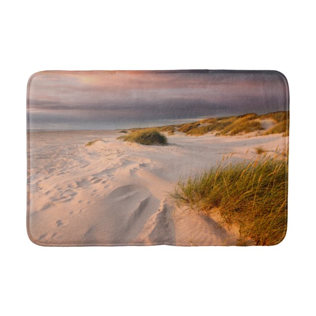 Küstenlinie | Saltum Beach, Dänemark Badematte (Vorderseite)