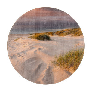 Küstenlinie   Saltum Beach, Dänemark Schneidebrett