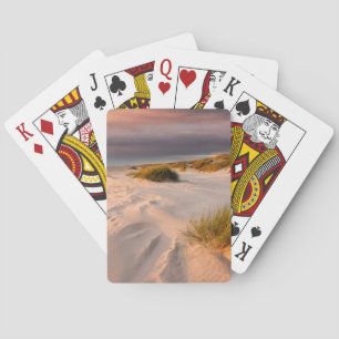 Küstenlinie Saltum Beach, Dänemark Spielkarten