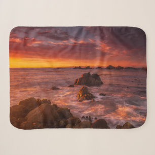 Küstenlinie   Sunset Pacific Grove Carmel Californ Sherpadecke