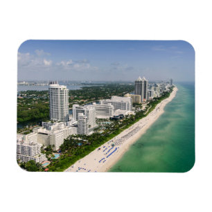 Küstenlinie   Urban Beach, Miami, Florida Magnet