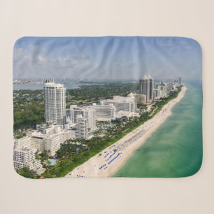Küstenlinie Urban Beach, Miami, Florida Sherpadecke