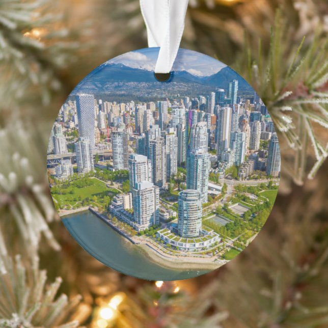 Küstenlinie | Vancouver, British Columbia, Kanada Ornament (Baum)