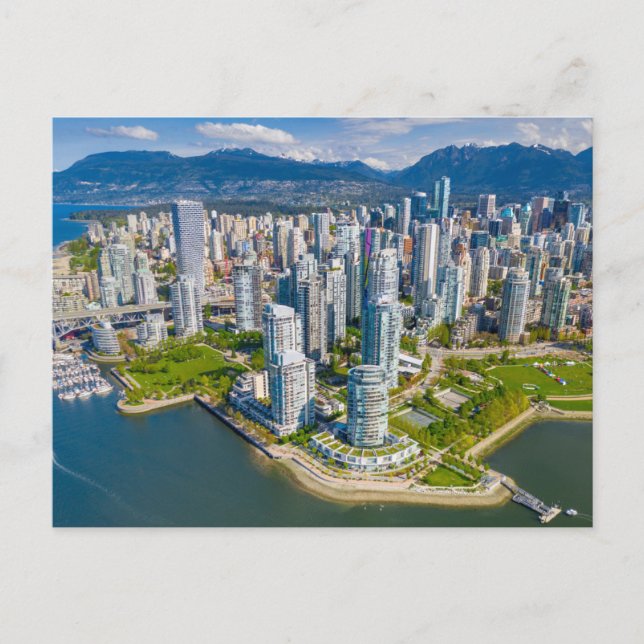 Küstenlinie | Vancouver, British Columbia, Kanada Postkarte (Vorderseite)