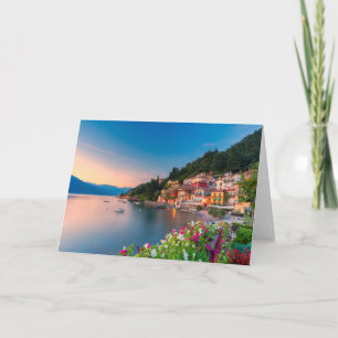 Küstenlinie   Varenna, Lombardei, Italien Karte