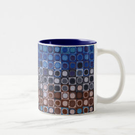 Küstenmaine-Decke 11 Unze Zwei-Ton Tasse