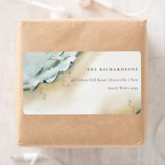 Küstenmeere Waves Sand Beach Wasseradresse (Insitu)