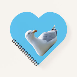 Küstenmöwe Natur Strand Vogel Kunst Notizbuch