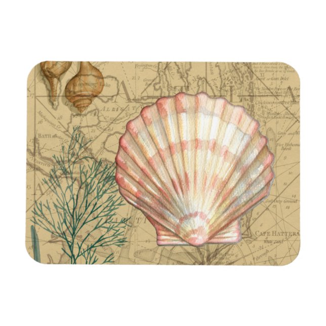 Küstenplan Magnet (Horizontal)