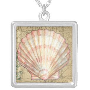 Küstenplan Versilberte Kette