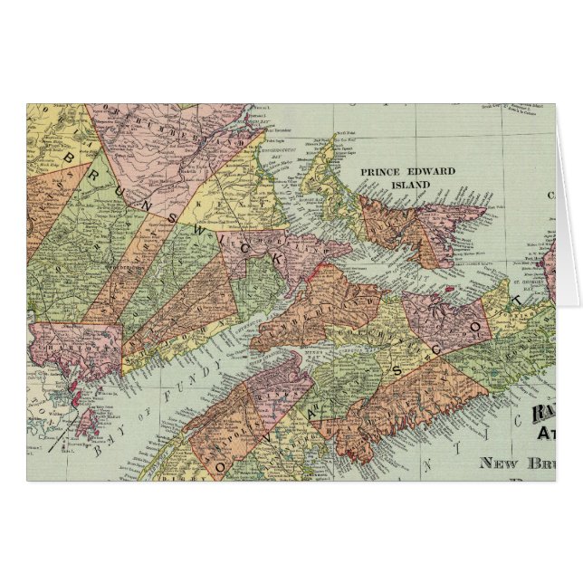Küstenprovinzen Kanadas (Vorderseite (Horizontal))