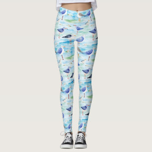 Küstenregenpfeifer-Ufer-Muster (3) Leggings