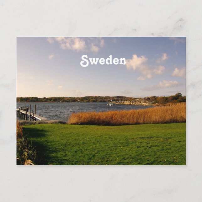 Küstenregion Schweden Postkarte (Vorderseite)