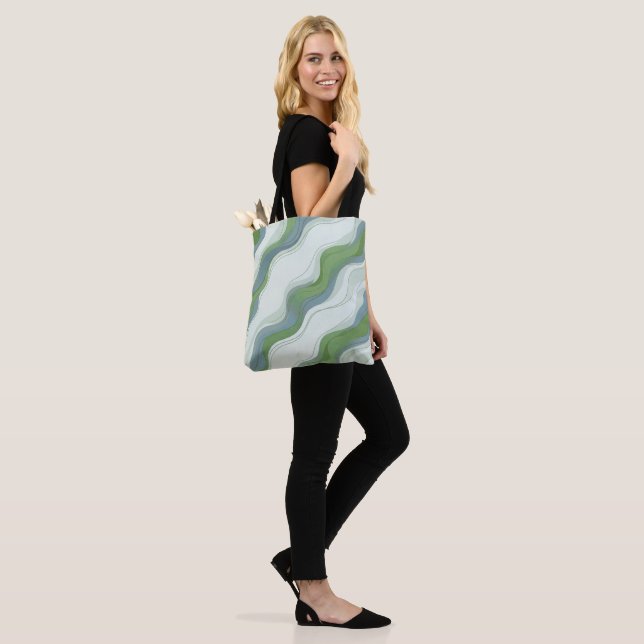 Küstensage-Tragetasche Tasche (Am Model)