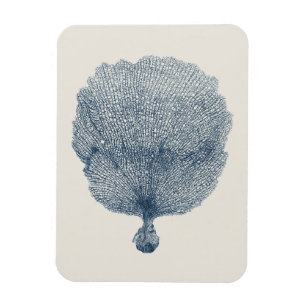 Küstensammlung in Indigo VI Magnet