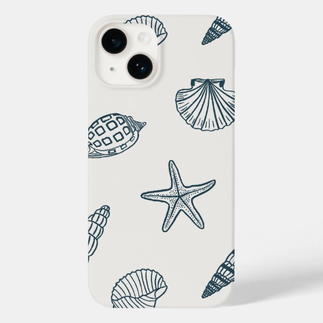 Küstenschätze Küstentiefe Case-Mate iPhone 14 Hülle (Rückseite)