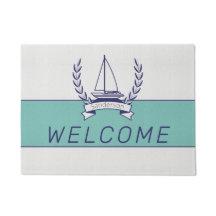 Küstenschiff Aquamariner Blauer Navy Sommer