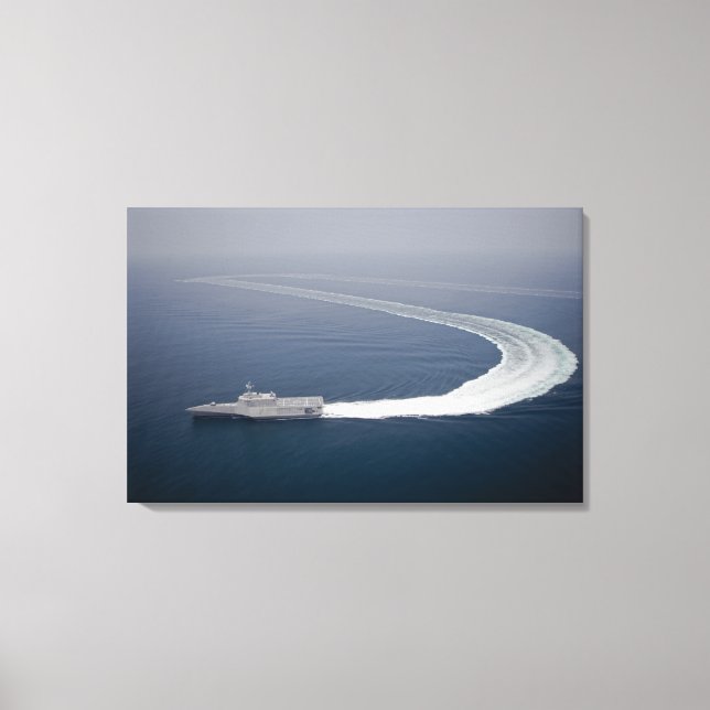 Küstenschiff Unabhängigkeit 2 Leinwanddruck (Vorderseite)