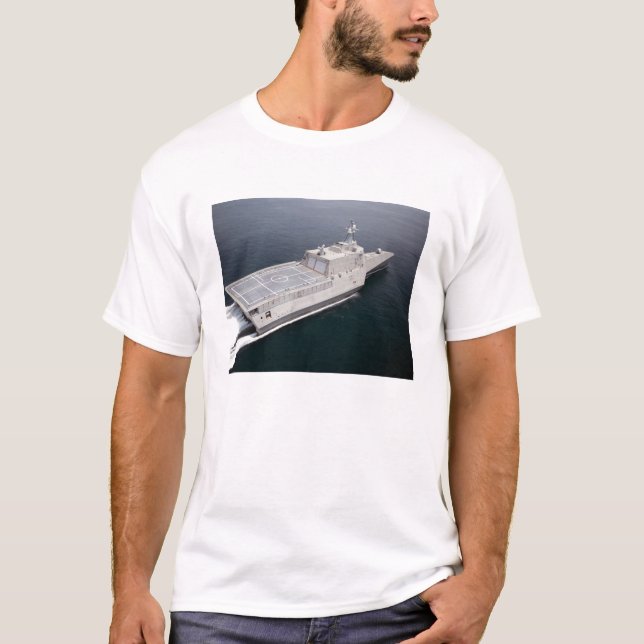 Küstenschiff Unabhängigkeit 3 T-Shirt (Vorderseite)