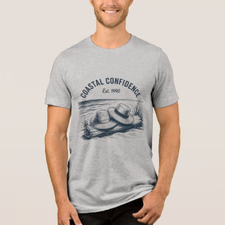 Küstenselbstvertrauen Tri-Blend Shirt