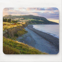 Küstensicht auf Greystones South Beach