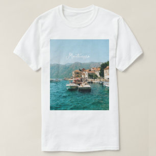 Küstenstadt Perast, Montenegro T-Shirt