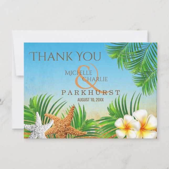 Küstenstrand - Danke (Vorderseite)