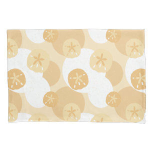 Küstenstrand Dollar Beige Abstraktes Muster Kissenbezug