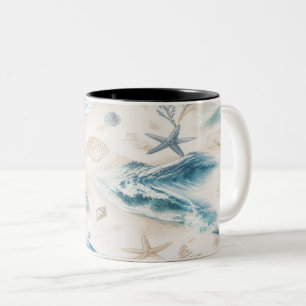 Küstenstrand Muscheln Tasse
