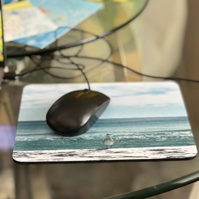 Küstenstrasse Seascape Mouse Pad Mousepad (Coastal Bird, Beach Mouse Pad)