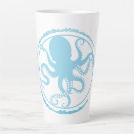 Küstentintenfisch Blau 2 Milchtasse