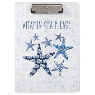Küstenvitamin-Meer der kunst-  bitte Klemmbrett
