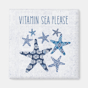 Küstenvitamin-Meer der kunst- bitte Magnet