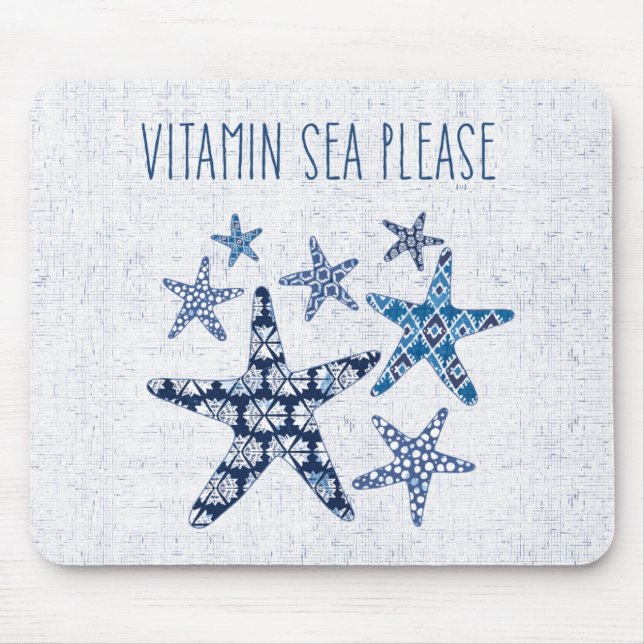 Küstenvitamin-Meer der kunst-| bitte Mousepad (Vorne)