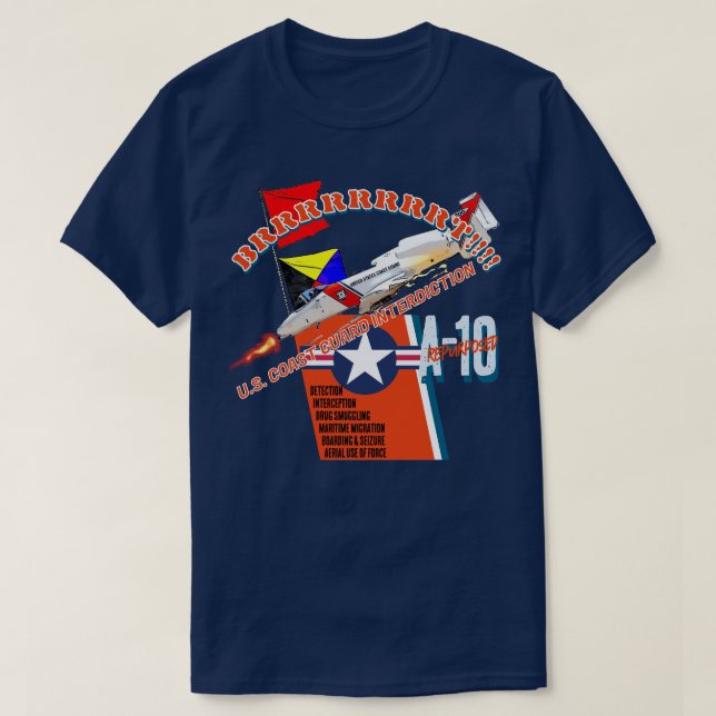 KÜSTENWACHE A-10  T-Shirt (Design vorne)