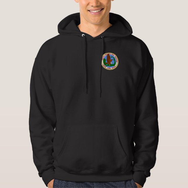 Küstenwache-Flughafen Cape Cod Hoodie (Vorderseite)