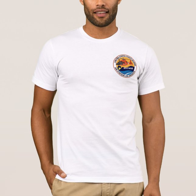Küstenwache-Flughafen-Los- AngelesT-Shirt T-Shirt (Vorderseite)