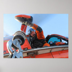 Küstenwache HH-65 Dolphin Hubschrauber Poster