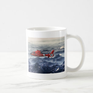 KÜSTENWACHE-HUBSCHRAUBER KAFFEETASSE