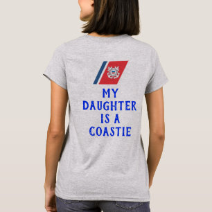 Küstenwache MAMA meine Tochter ist ein Coastie T-Shirt
