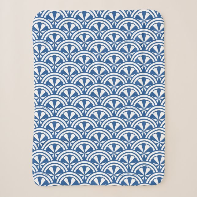 Küstenwache-Muster - Der weiße Lotus Sherpadecke (Vorderseite)