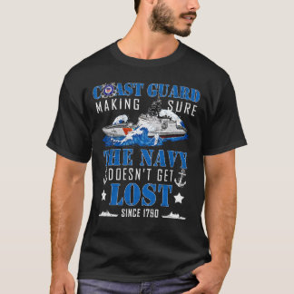 Küstenwache sorgt dafür, dass die Marine nicht ver T-Shirt