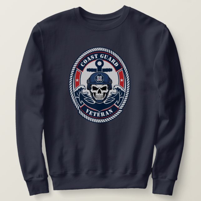 Küstenwache Veteran Sweatshirt (Design vorne)