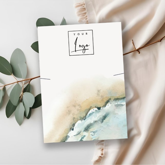 Küstenwacht Sand Beach Necklace Display Visitenkarte (Von Creator hochgeladen)