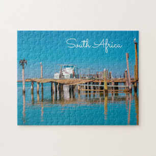 Küstenwelddrif Südafrika Landschaftsboote