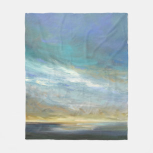 Küstenwolken Fleecedecke